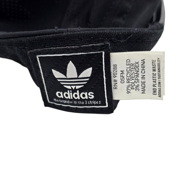 Adidas Originals Trefoil Rubberized Aeroready Adjustable Snapback Baseball Hat - Picture 7 of 7